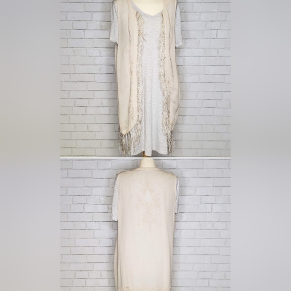 Thistlepearl vest in ivory - Picture 3 of 6